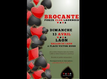 La Brocante du Poker Club Laonnois : Une Édition à ne pas Manquer !