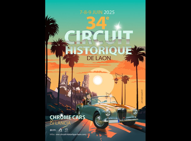 Le 34e Circuit Historique de Laon : un rendez-vous incontournable pour les passionnés d'automobiles anciennes