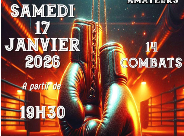 🥊 Gala de boxe au gymnase Gilbert Lavoine à Laon