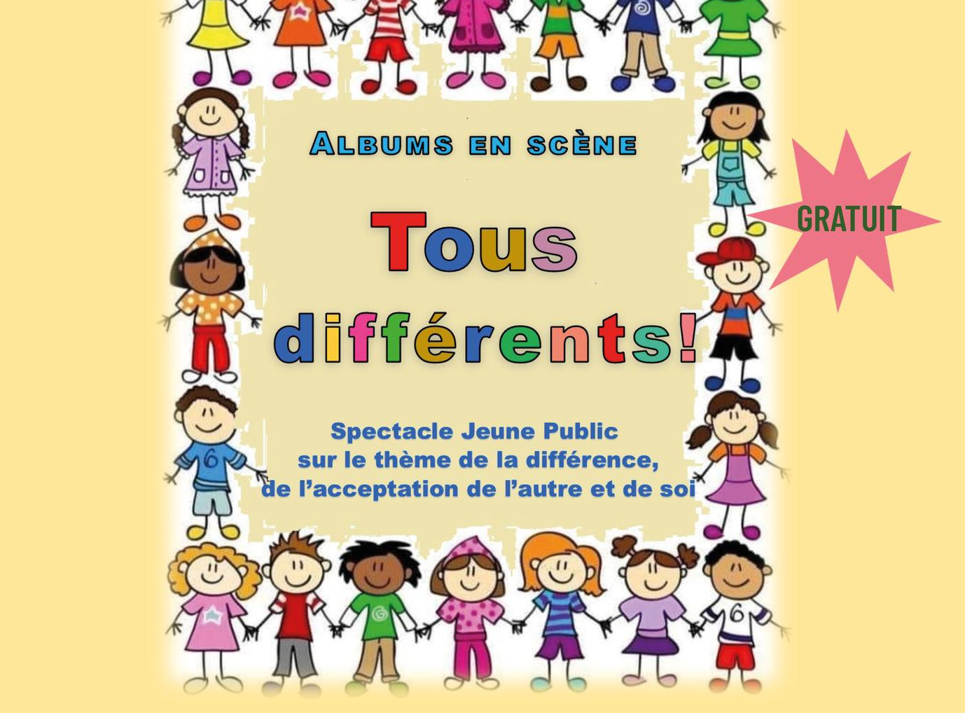 🌈 « Tous différents ! » : un spectacle pour apprendre à grandir ensemble