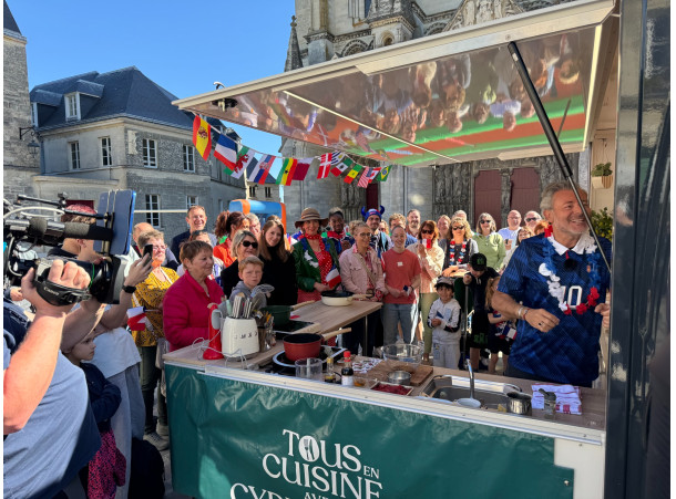🎬 Laon passe derrière les fourneaux avec Cyril Lignac ! 🇫🇷🍳