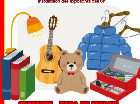 🛍️ Grande brocante à Chambry le jeudi 14 mai !