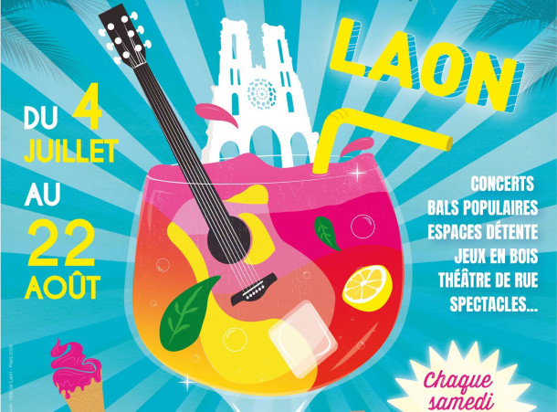 🎶 Les Terrasses de l'Été 2026 : rendez-vous le samedi 18 juillet à Laon !