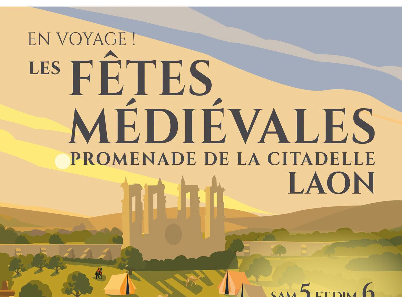 👑 Fêtes Médiévales de Laon 2026 : un week-end hors du temps les 5 et 6 septembre ⚔️