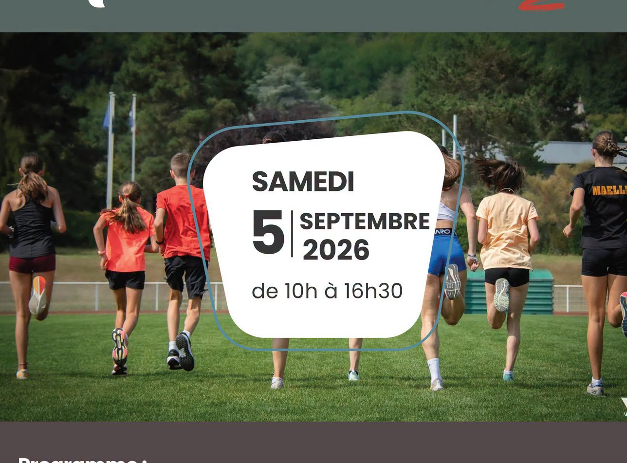 🏃‍♀️ Grande Fête de l’Athlé : rendez-vous samedi à Laon !